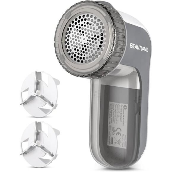 Fabric Shaver and Lint Remover, Sweater Defuzzer with 2-Speeds, 2 Steel Blades - Picture 1 of 7